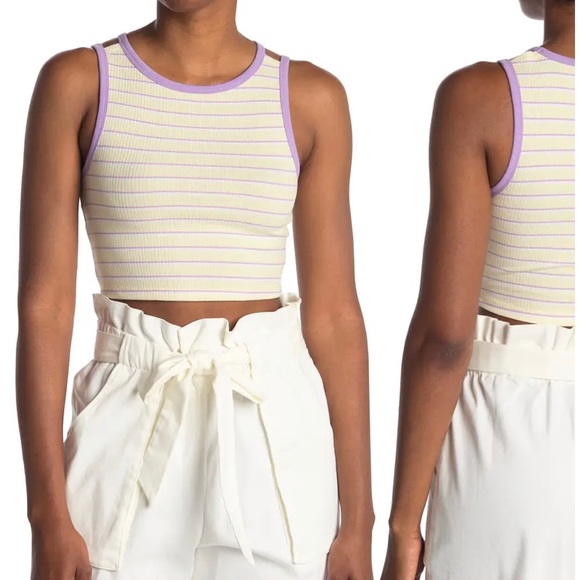 Elodie Tops - NWT Cut Out Shoulder Strap Tank Top ELODIE